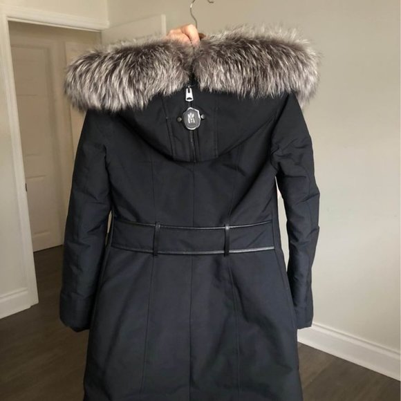 Mackage TRISH Down Coat with Natural Fur - Size XS - Picture 4 of 5